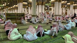 étudiant au masjid nabawi à médine Hijra La science religieuse à Médine